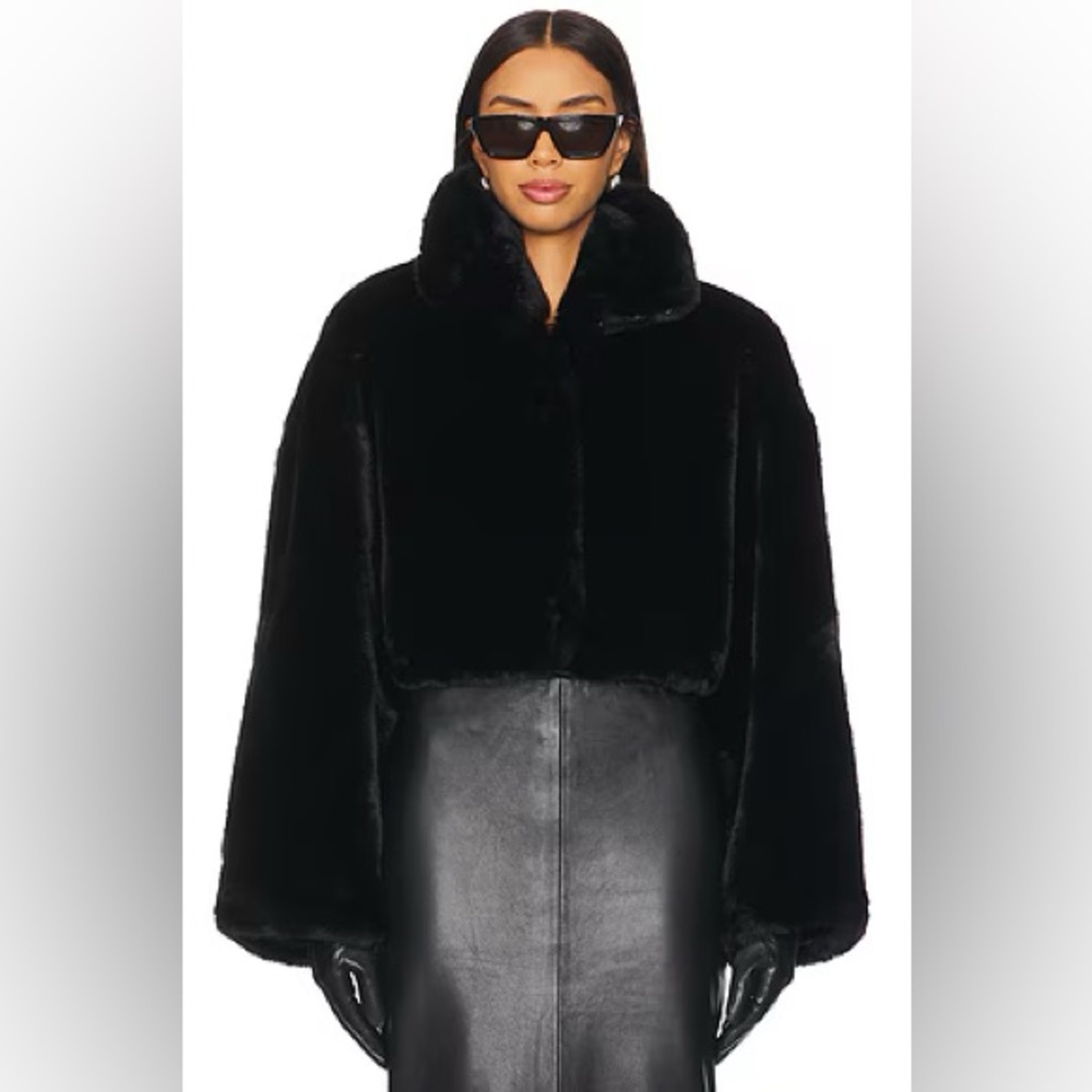 I.AM.GIA Black Teddy Jacket - Picture 1 of 6